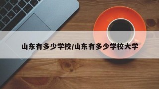 山东有多少学校/山东有多少学校大学