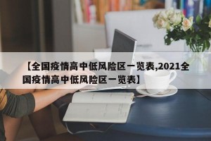 【全国疫情高中低风险区一览表,2021全国疫情高中低风险区一览表】