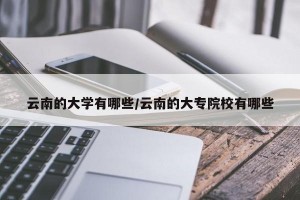 云南的大学有哪些/云南的大专院校有哪些